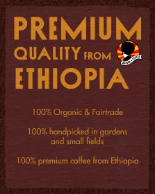 Dark & Elegant Ground Coffee, Organic, Fairtrade 250g